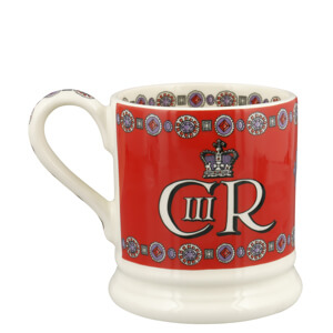 Emma Bridgewater God Save The King Half Pint Mug